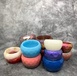 Mini Resin Treasure Bowls Handmade Trinket Bead Bowl