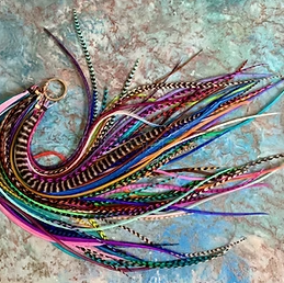 Bulk Hair feathers 100 7to16 inches Long Feather Extensions