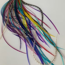 Bulk Hair Feathers Salon Pack 50 8-16” Rooster Feather Extensions Popular Colors