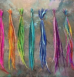 Long Hair Feathers Wholesale Bulk Feather Extensions Colors 500 Pack