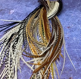 Bulk Hair Feathers Extensions Natural Feather Extensions for Long Hair 250