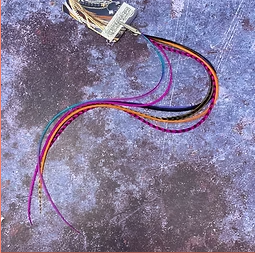 Super Long and Colorful Feather Extension Hair Clip Alligator Clip Handmade