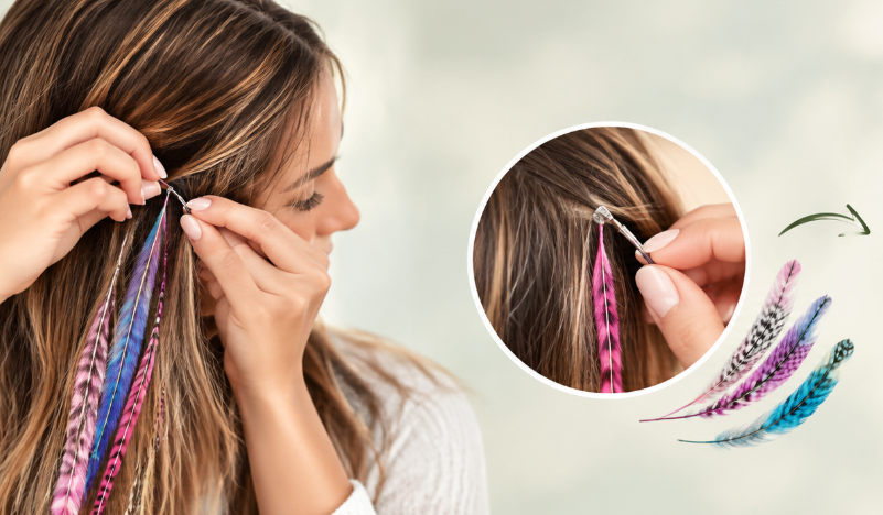 How to Choose the Perfect Feather Extensions